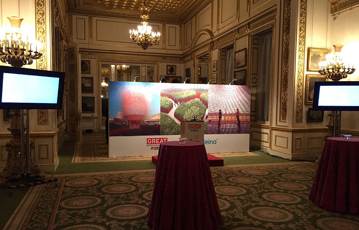 Milan Expo Event Branding Lancaster House