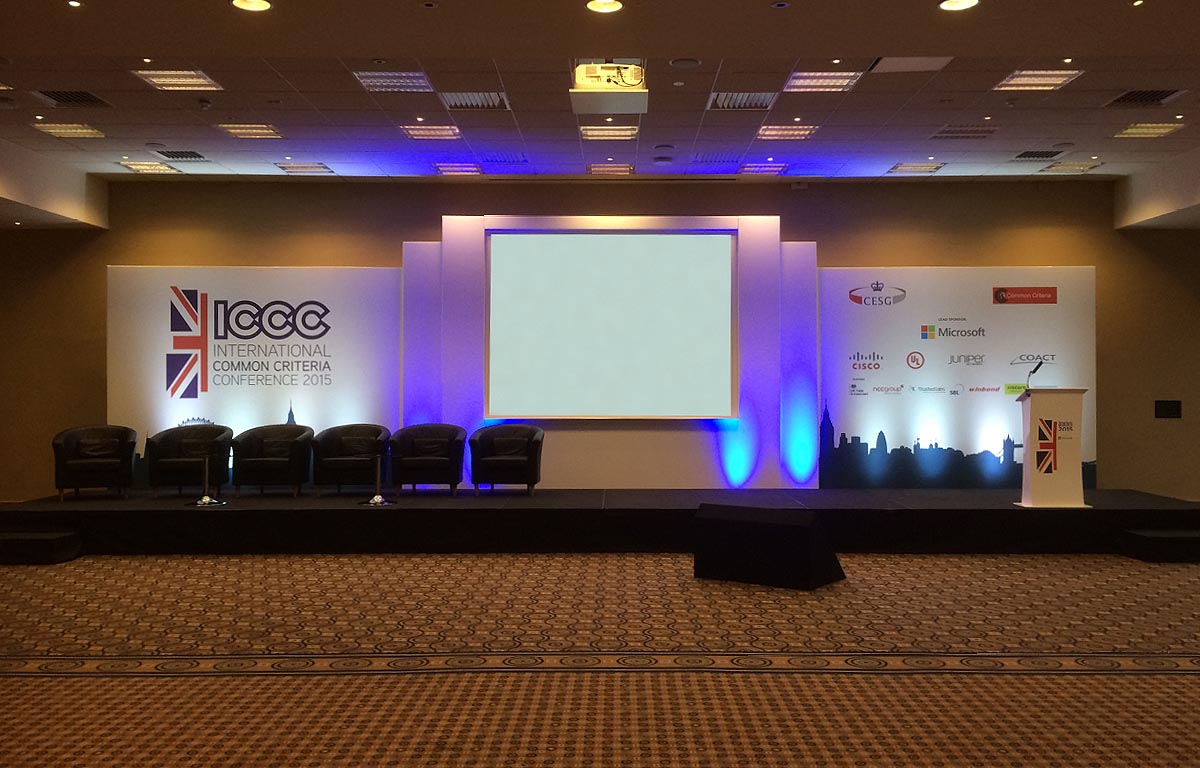 ICCC Conference stage set (2)
