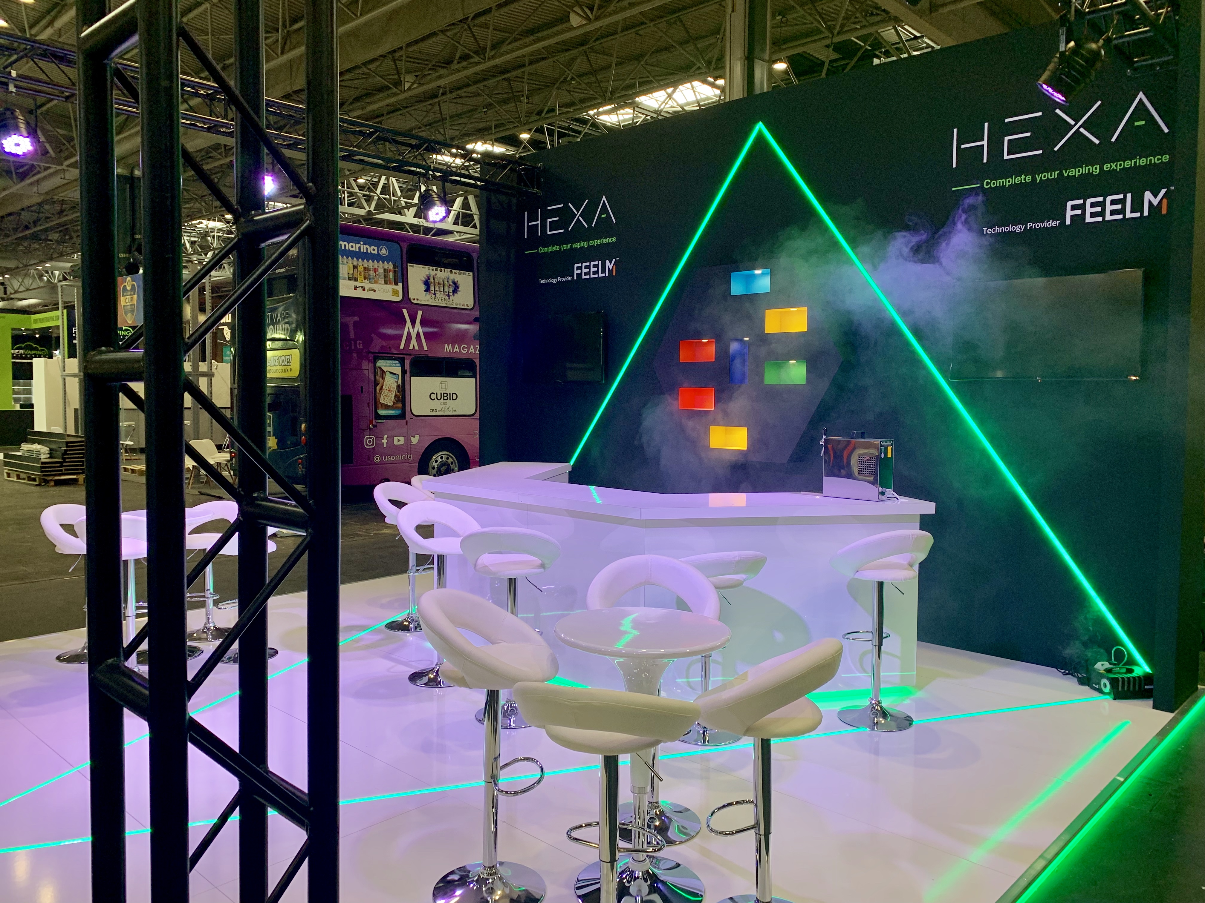 Hexa exhibition stand